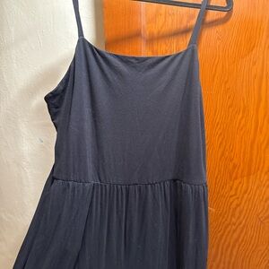 Black Spaghetti Strap Jumpsuit